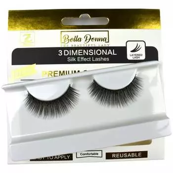 ИСКУССТВЕННЫЕ ШЕЛКОВЫЕ РЕСНИЦЫ НА ПОЛОСКЕ 5D - 3D47 Zwap