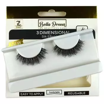 ИСКУССТВЕННЫЕ ШЕЛКОВЫЕ РЕСНИЦЫ НА ПОЛОСКЕ 5D - D101F Zwap