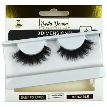 ИСКУССТВЕННЫЕ ШЕЛКОВЫЕ РЕСНИЦЫ НА ПОЛОСКЕ 5D - D185 Zwap