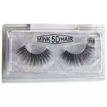 ИСКУССТВЕННЫЕ ШЕЛКОВЫЕ РЕСНИЦЫ НА ПОЛОСКЕ - 5D MINK - 916 Bellezza Lashes