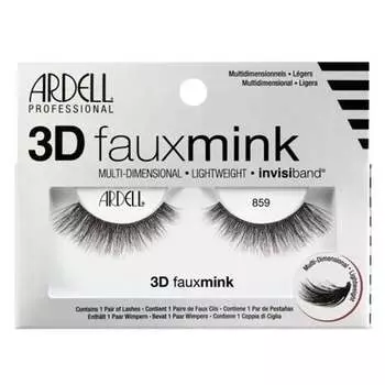Искусственная норка, Накладные ресницы 859 Ardell, 3D