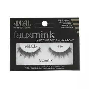 Искусственная норка, накладные ресницы на полоске 810, 1 пара Ardell