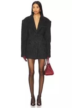 Искусственное меховое пальто albert Nakedvice, черный