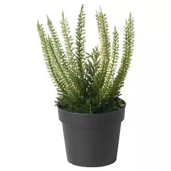 Искусственное растение в горшке Ikea Fejka In/outdoor Heather, 9 см