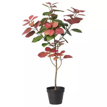 Искусственное растение в горшке Ikea Fejka In/outdoor Smoke Tree, 12 см