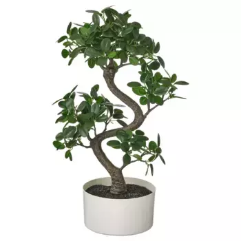 Искусственное растение в горшке, зеленое, 16 см, FEJKA IKEA