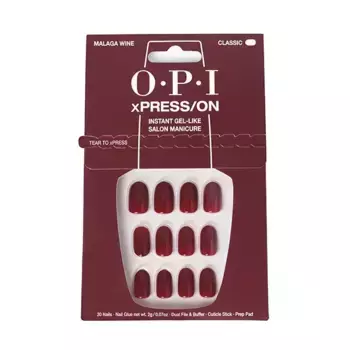 Искусственные Ногти Artificial Nails Opi, цвет malaga wine