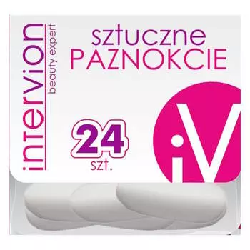 Искусственные ногти, Белый Inter-Vion
