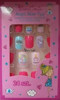 Искусственные ногти, Детские типсы, Самоклеящиеся Deni Carte
