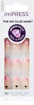 Искусственные ногти KISS imPRESS The No Glue Mani, Ditto 30 szt.