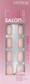 Искусственные ногти Nail Salon в коробке Click On Nails 010 240шт Catrice