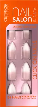 Искусственные ногти Nail Salon в коробке Click On Nails 020 240шт Catrice