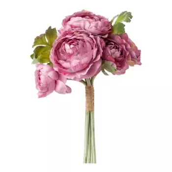 Искусственный букет Пионов El Corte Ingls, розовый