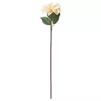Искусственный цветок Ikea Smycka Dahlia, 43 см, светло-розовый