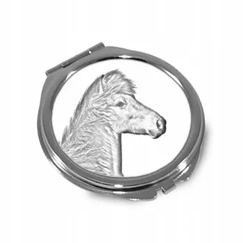 Исландский пони Складное карманное зеркальце Inna Marka