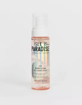 Isle of Paradise Glow Clear Мусс для автозагара – светлый, 6,76 жидких унций, Light