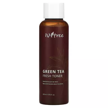 Isntree, Green Tea Fresh Toner, тонер, 200 мл (6,76 жидк. унции)