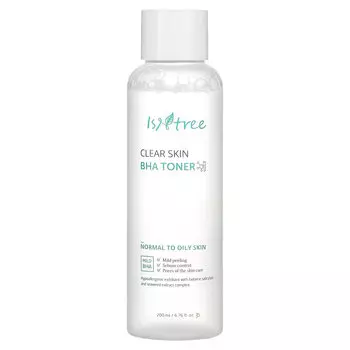 Isntree, Тонер Clear Skin BHA Toner, 200 мл (6,76 жидк. унции)