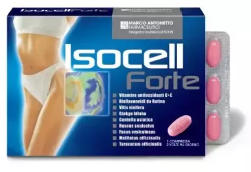 Isocell Forte 40 таблеток против тяжести в ногах Marco Antonetto