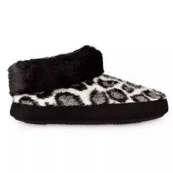 isotoner Женские тапочки Cheetah Comfort Boot из пены с эффектом памяти isotoner