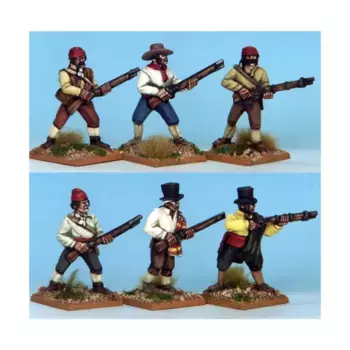 Испанские партизаны 1, Muskets & Tomahawks - Napoleonic War Miniatures (28mm)