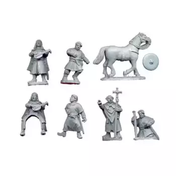 Испанские персонажи и жертвы, Historical Miniatures - Dark Ages - El Cid (28mm) (Crusader Miniatures)
