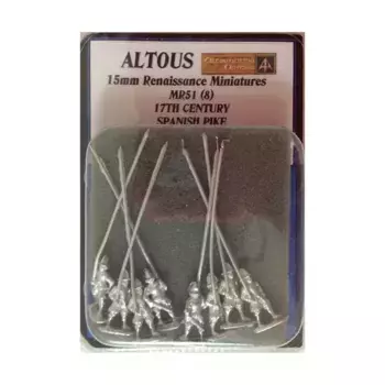 Испанские пикинеры, Altuos Historical Miniatures - The 17th Century (15mm)