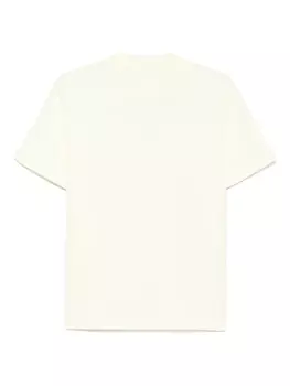 Issey Miyake футболка с круглым вырезом, желтый