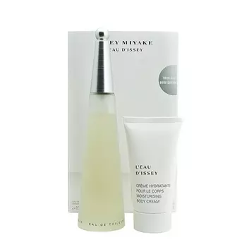Issey Miyake L'Eau D'Issey Подарочный набор для женщин Edt спрей и увлажняющий крем для тела, EsteE Lauder