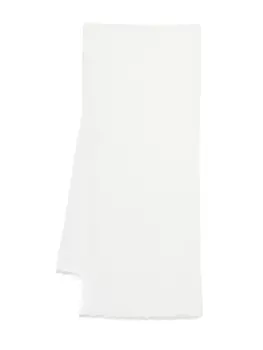 Issey Miyake плиссированный палантин, белый