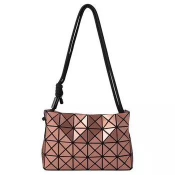 ISSEY MIYAKE Портативная сумка через плечо из поливинилхлоридной смолы, женская, коричневого цвета, чайно-коричневого цвета