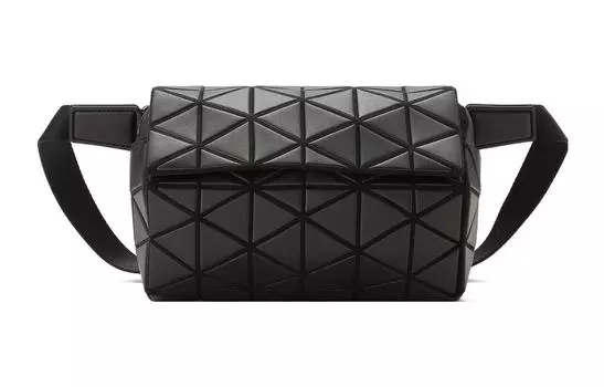 ISSEY MIYAKE Сумка через плечо HEXAGON из искусственной кожи, стандартная женская, черная