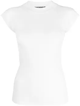 Issey Miyake топ с открытой спиной, белый