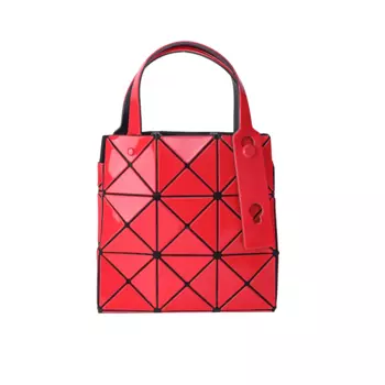 ISSEY MIYAKE Женская мини-сумка из поливинилхлоридной смолы, красная