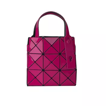 ISSEY MIYAKE Женская сумка CARAT из поливинилхлоридной смолы на одно плечо, розовые