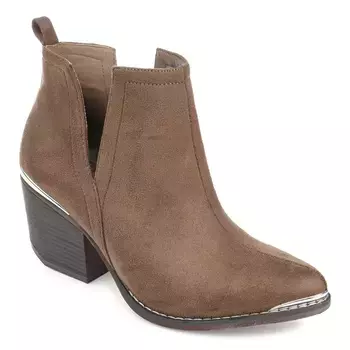 Issla широкие вестерн-ботинки Journee, коричневый