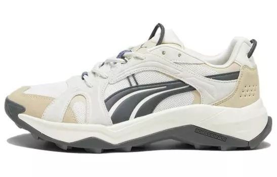 Исследуйте кроссовки Lifestyle унисекс с низким верхом белого/серого цвета Puma, цвет White Gray