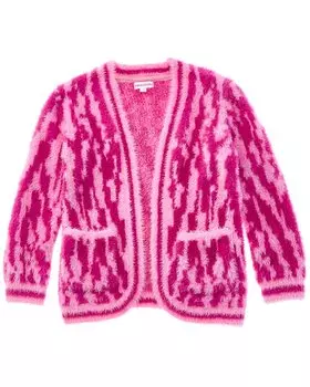 История дизайна Кардиган Design History, розовый