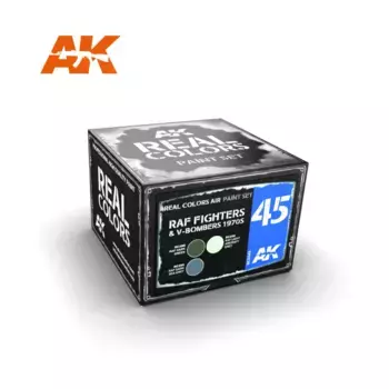 Истребители и V-бомбардировщики RAF, 1970-е гг., Paint - Real Color Sets (AK-Interactive)