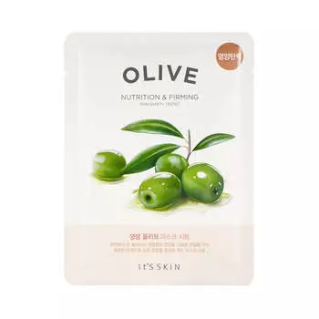 It's Skin Маска для лица The Fresh Mask Sheet Olive с оливковым маслом 20мл