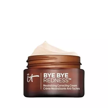 IT Cosmetics Bye Bye Redness Нейтрализующий крем-корректор цвета с гидролизованным коллагеном 0,37 жидк. унции Трансформирующийся бежевый фарфор