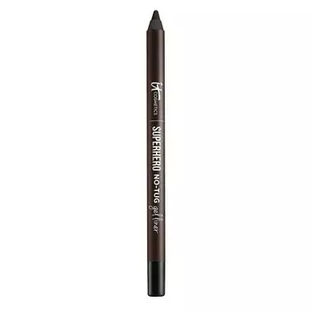 it COSMETICS Superhero Гелевая подводка для глаз без тяги Водостойкая растушевываемая формула 0,042 унции Fantastic Espresso