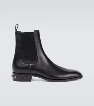 Итак, ботинки Samson Chelsea Christian Louboutin, черный
