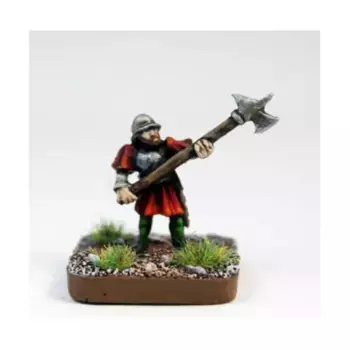 Итальянская бронированная алебарда начала 16 века., Altuos Historical Miniatures - Early 16th Century (15mm)