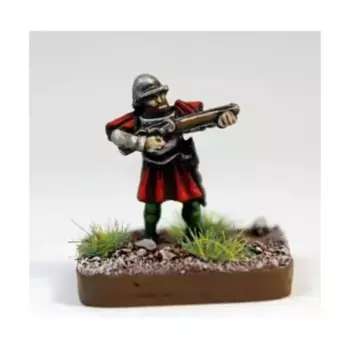 Итальянская бронированная аркебуза начала 16 века., Altuos Historical Miniatures - Early 16th Century (15mm)