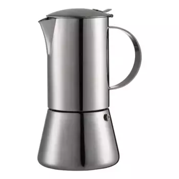 Итальянская кофеварка из нержавеющей стали, подходящая для индукционной плиты El Corte Ingls, сталь