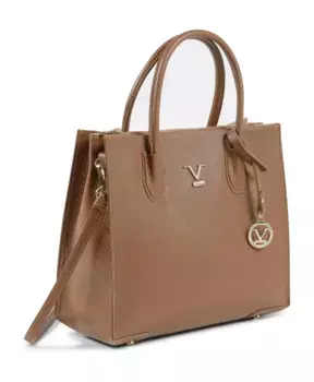 Итальянская кожаная сумочка 19V69 Italia, коричневый