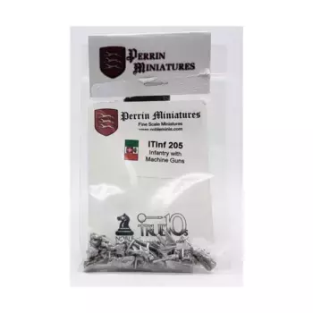 Итальянская пехота с тяжелым вооружением, WWII Miniatures - Italian (10mm) (Perrin Miniatures)