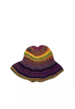 Итальянская шапка Levi мягкая и теплая Collezione alessandro, мультиколор