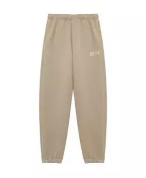 Итальянские спортивные штаны из хлопкового флиса Sotf, бежевый